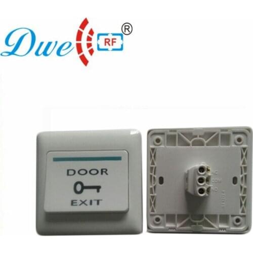 DWE CC RF RFID security electronic lock fireproof plastic access control door exit button
