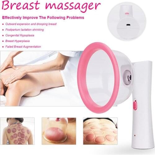 Electric Breast Enhancement Instrument , Breast Enhancement and Expansion, Chest Far Infrared &Vibration Massage Free Shipping