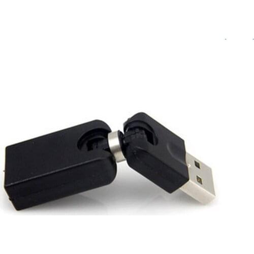 Flexible Swivel Twist Angle 360 Degree Rotating USB 2.0 Adapter Converter DU55