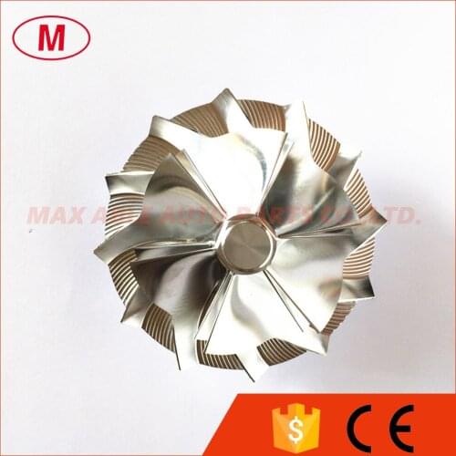 GT3788 759335-0002 High performance Turbo Aluminum 2024/Milling/Billet compressor wheel 60.91X88.40mm 6+6 blades for Chev* 6.6L