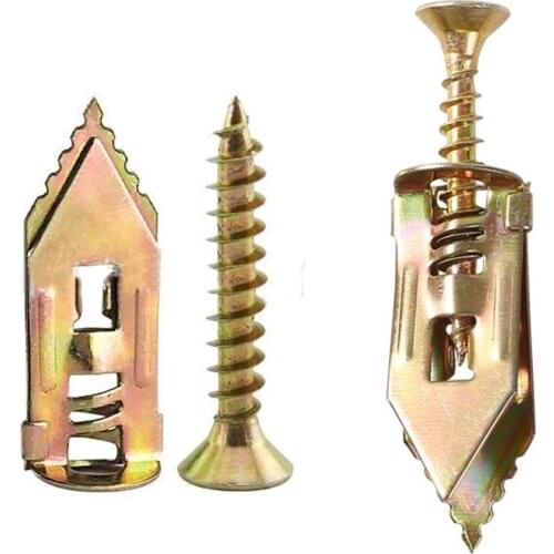 Expansion Drywall Steel Screws Kit With Screws Self Drilling Wall Home Pierced Special For Nylon Gypsum Board