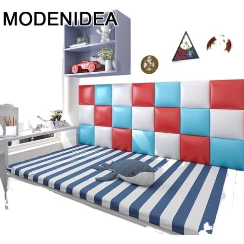 Letto Polipiel Cojin Cabezero Cabezal Coussin Children 3D Wall Sticker Bed Tete Lit Pared De Cabeceira Cabecero Cama Head Board