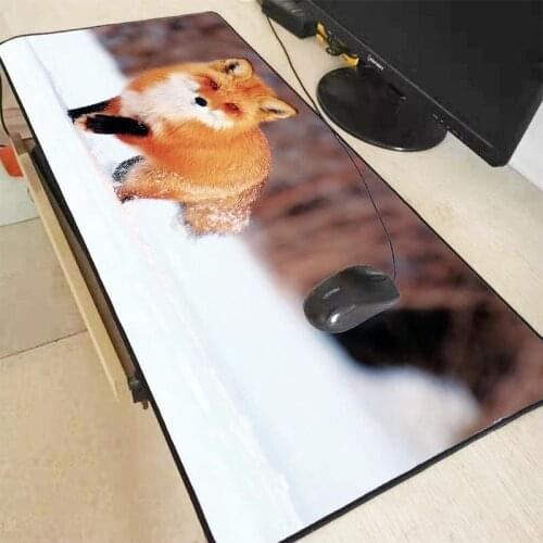 XGZ NonSlip PC Animals Deserts Ear MousePads Computer Laptop Anime Locking Edge Mouse Mat for Cs Dota 2 LOL Gaming Mouse Pad