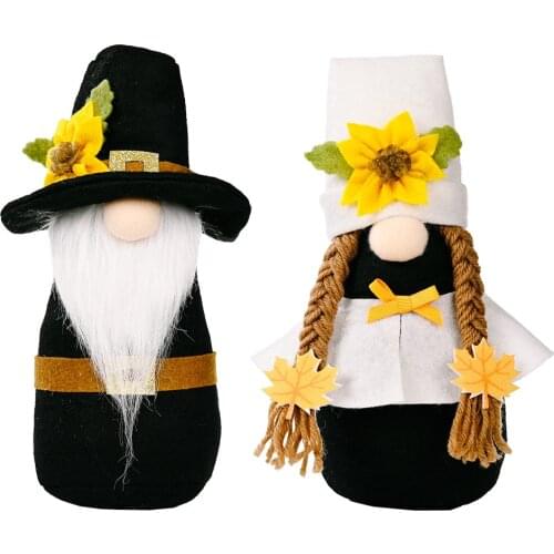Autumn Harvest Festival Large Faceless Doll Halloween Decorations Ornaments THANKSGIVING Decorations Party Home DIY Decoration