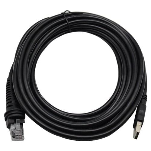 HOW-MARK Compatible USB 5M Straight Cable For Honeywell 1900G 1200 1300G Barcode Scanner Cable