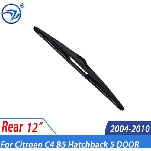Wiper 12" Rear Wiper Blade For Citroen C4 B5 Hatchback 5 DOOR 2004 - 2010 2009 2008 2007 2006 Windshield Windscreen Rear Window