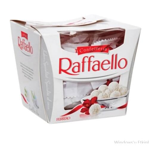 Raffaello 150 G Chocolate Coconut Powder for Snack promotion and opportunity product