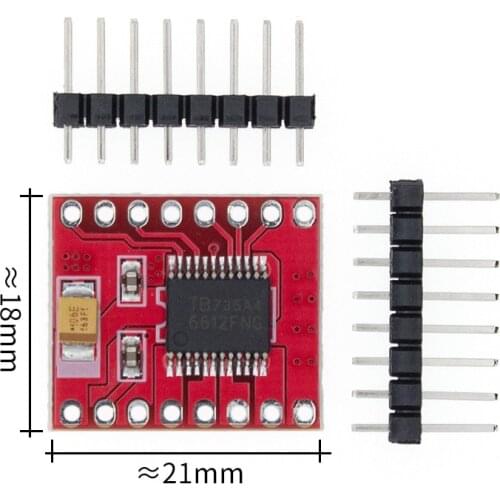 Dual Motor Driver 1A TB6612FNG for Microcontroller Better than L298N