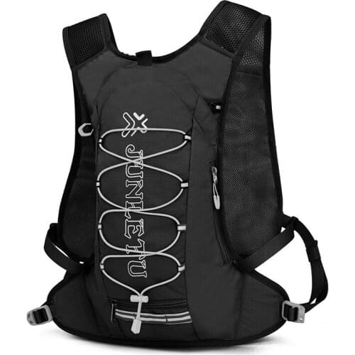 Waterproof Nylon Men Women Sports Running Jogging Backpack Outdoor Marathon Fitness Hydration Vest Pack Racing Bike Helmet Bag