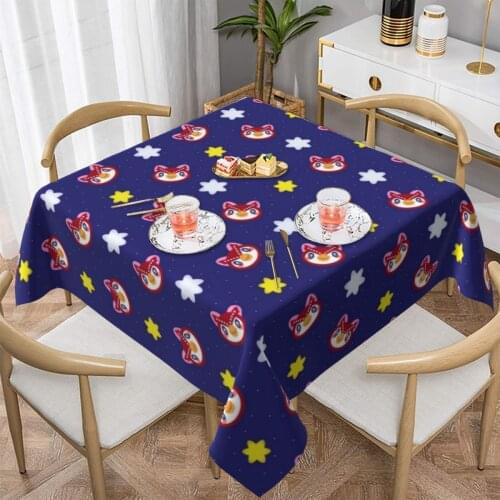 Celeste Tablecloth Protection Wedding Table Cover Kawaii Print Polyester Cheap Table Cloth