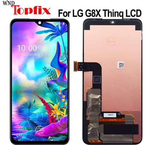 6.4'' Amoled Lcd For LG G8X LCD Display Touch Screen Digitizer Assembly Replacement Parts For LG G8X ThinQ LCD Display