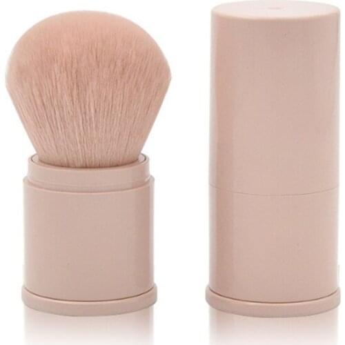 1PC Portable Soft Professional Foundation Stretch Blusher Hair Powder Makeup Brush Highlighter Powder Brushes Facial Makeup Tool