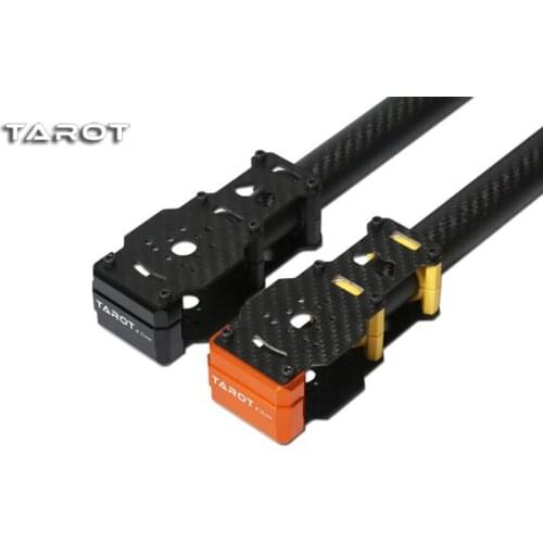 1PCS Tarot Φ25MM Carbon Fiber Motor Mount Orange TL96026-02 / Black TL96026-01 for Multicopter DIY RC drone