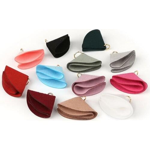 30x40mm 10pcs Korean Velvet Double Fringe Tassel For Making Arts Crafts Sewing/DIY Apparel Sewing Fabric/Tassel Fringe