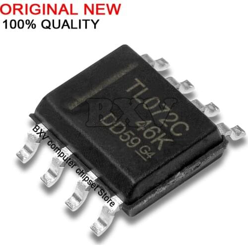 10PCS TL072CDR SOP-8 TL072C SMD