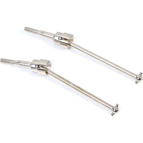 2pcs Metal Drive Shaft CVD Dogbone Wheel Shaft for 1/10 Wltoys 104001 RC Car Modification Part