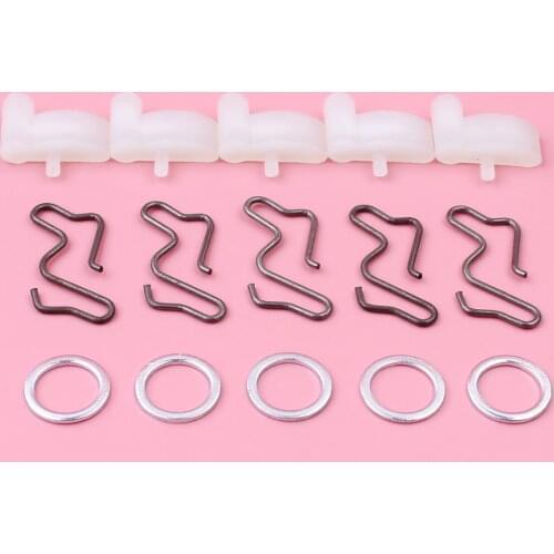 5 Set Chainsaw Recoil Starter Pawl Spring Washer Repair Kit For Stihl MS180 MS170 018 017 MS250 MS230 MS210 025 023 021 Parts