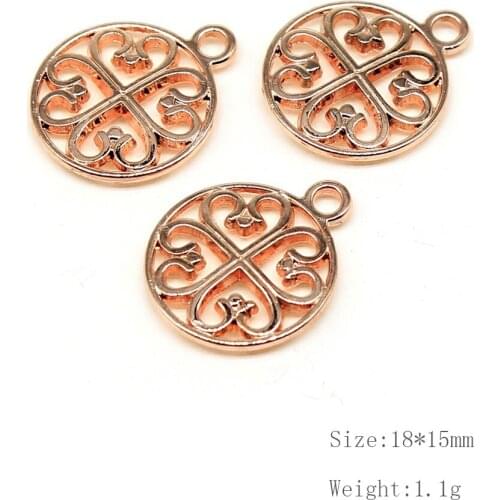 8pcs Hot Sale Taliyah Flower charms pendant jewelry findings components diy jewelry making supplies