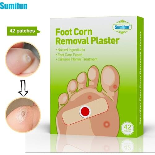 84Pcs Foot Corn Remover Plaster Warts Thorn Plaster Foot Medical Callus Removal Sticker Tool Rapid Softening Skin Cutin Patches