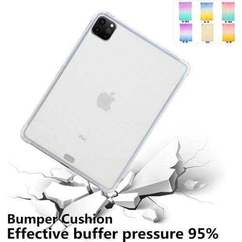 For iPad Air 4 2020 iPad 10.2 7th 8th Generation Pro 11 2020 Mini 5 2019 Air 3 10.5 1 2 2017 2018 9.7 6th Tablet Case TPU Cover