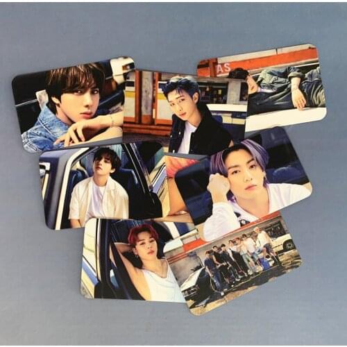 KPOP South Korean Groups Bangtan Boys Card New Album BUTTER Card Photocard Poster JUNG KOOK SUGA V JIMIN JIN J-HOPE Fans Gifts