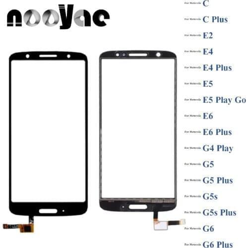 Tested Sensor For Motorola Moto C E2 E4 E5 E6 G4 G5 G5s G6 Play Go Plus Touch Screen Digitizer Front Glass Lens Panel + Tracking