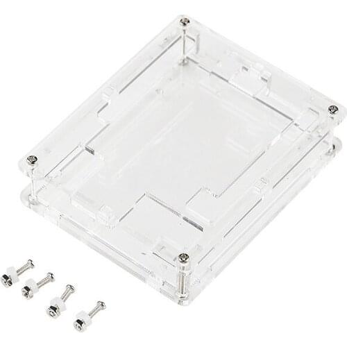 For Uno R3 Case Enclosure Transparent Acrylic Box Clear Cover Compatible for arduino UNO R3 Case