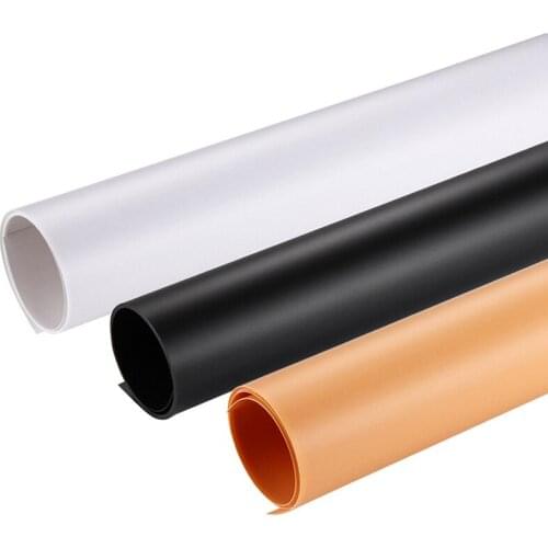 PULUZ Three-Color Background Board Background Cloth Waterproof, Dustproof, Anti-Wrinkle Background Paper 120Cm X 60Cm