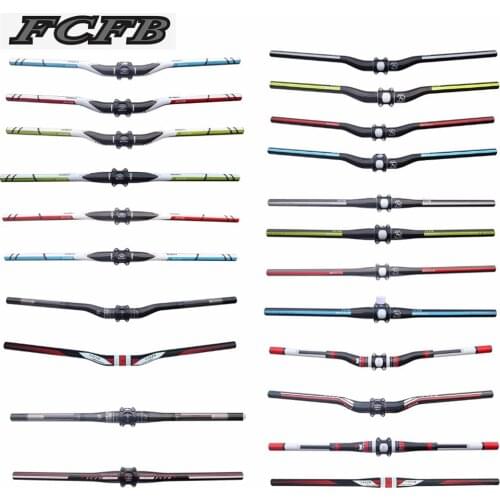 FCFB FW full carbon fiber bicyle handlebar mountain bike MTB handlebars 31.8*720mm ultra long manillar fixie bicycle parts