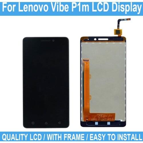 For Lenovo Vibe P1m LCD Screen Touch Display For Lenovo Vibe P1m Digitizer Screen Assembly Replacement Repair Parts