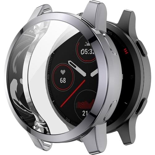 Screen Protector Case Slim Smart Watch Protective Cover Smartwatch Tempered Glass Protective Film Cover for Garmin