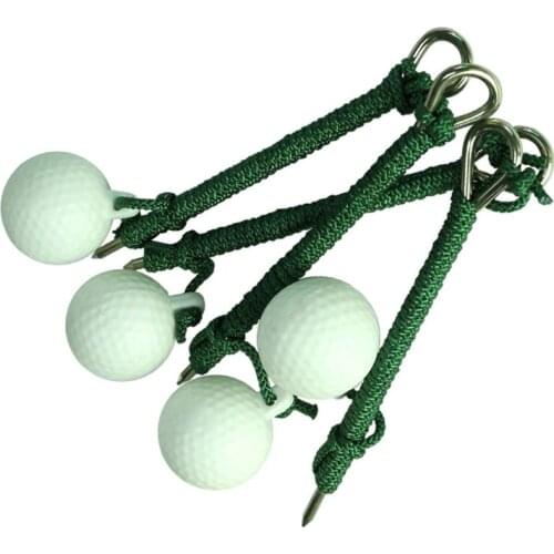 Rope Golf Ball Hit Shot Putting Training Practice Aid Swing Sports Practice Protable Easy Operation Sports and Entertain