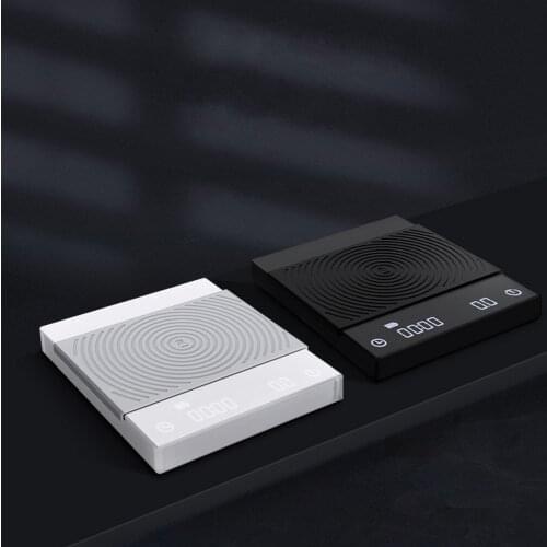 Timemore B22 Black Mirror Basic Coffee Scale 0.5-2000g Digital Drip Pour Espresso Coffee Weighting Timing Balance Kitchen Scales