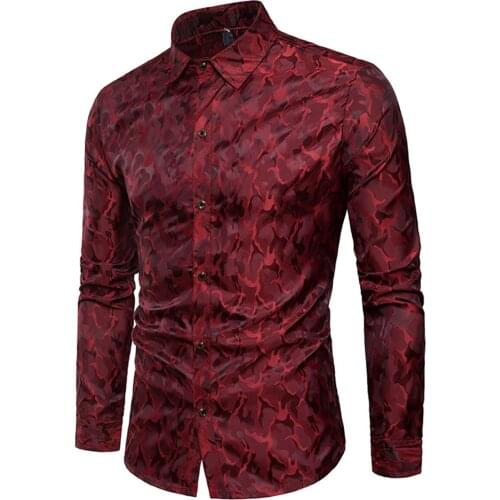 Young17 Mens Silk Shirts