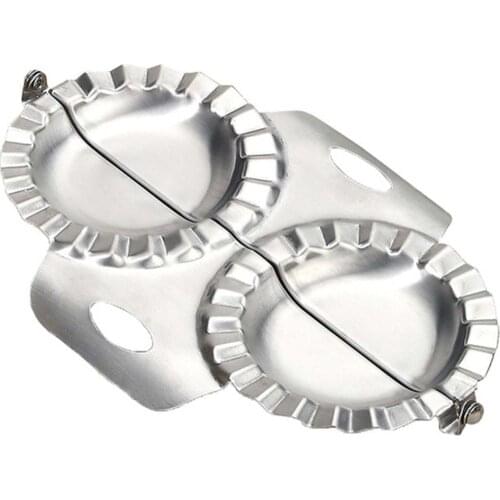 1/2/3/6Pc 304 Stainless Steel Dumpling Shape Mould Maker Cutter Press Double Head Kitchen DIY Tool Dumpling Molds Ravioli Cocina