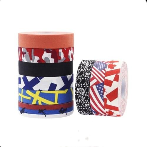 2PCS Ice Hockey Stick Tape High Viscosity Ice Hockey Protective Gear Non-slip Badminton Stick Tape Accessories Sport Men