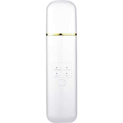 Skin Scrubber with Box Deep Facial Cleaner Shovel Spatula Not Ultrasonic Face Scrubber Peeling Blackhead Remover Lift Massager