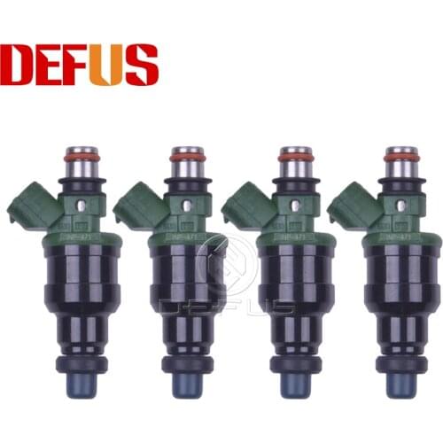 DEFUS 4pcs Fuel Injector Nozzle Bico INP-471 For Mitsubishi Gasoline SUZUKI Every V-DE51V 0.6L 15710-57F00 1571057F00 INP471