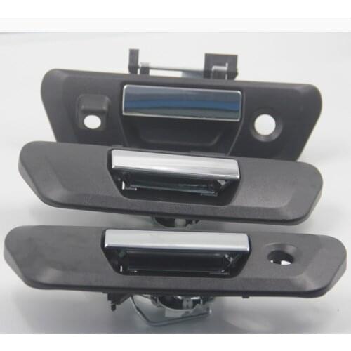 Tailgate Door Handle for Navara D23 2015-2019 Back Door Handle Key Hole Camera Hole