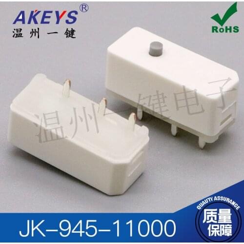 JK-945-11000 Car switch Spare parts 8*20 electric reset Micro Switch Three-legged straight