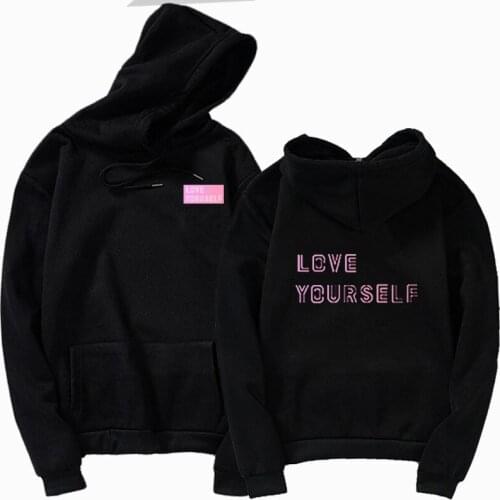 Korea kpop bulletproof boy scouts love yourself Hoodie sweatshirt hip hop high quality clothing collection neutral sweatshirt