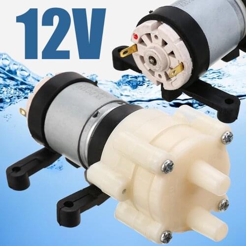 1pc New Mayitr Diaphragm Water Pump Spray Motor 12V for Water Dispenser Pump Accessories Power 6W / H Priming Pump 90*40*35mm
