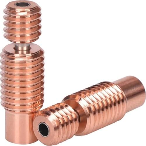 Reliable BI-metal Copper Alloy Heatbreak Throat for E3D V6 3D HOTEND Heater Block Printer Accessories
