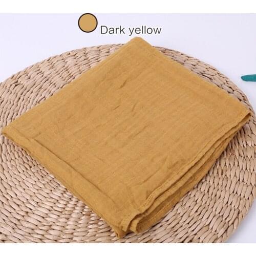 120x120cm Baby Muslin Bamboo Fiber Receiving Blanket Infants Swaddle Wrap Newborn 2 Layers Bath Gauze Sleepsack Stroller