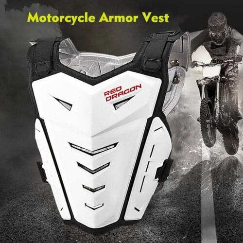 Durable Motorcycle Armor Vest Motorcycle MTB Riding Chest Armor Back Protector Armor Motocross Jacket Off-Road Racing Vest