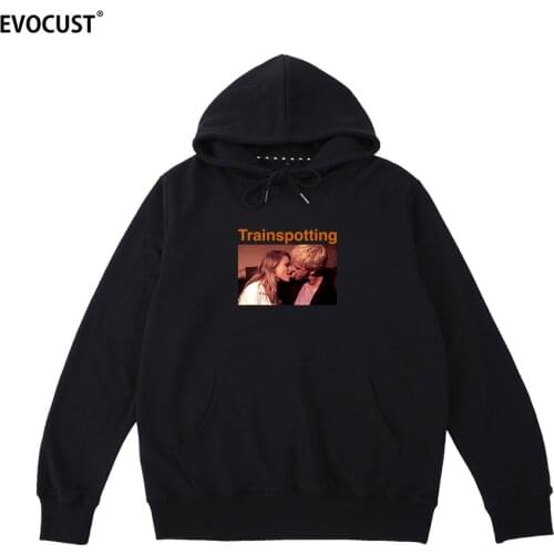 Trainspotting kiss Choose Life Movie film Hoodies Sweatshirts men women unisex Cotton