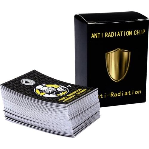 High quanlity 3000CC Ions Anti Radiation Stickers Health for Mobile Phone Fuel Saver Sticker 50pcs/lot Free Shipping