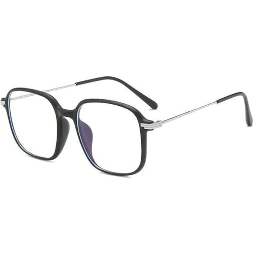 2021 Glasses Frame Square Eye glasses Frames For Women Men Metal Frame Myopia Glasses Frames Anti Blue Ray Computer Glasses