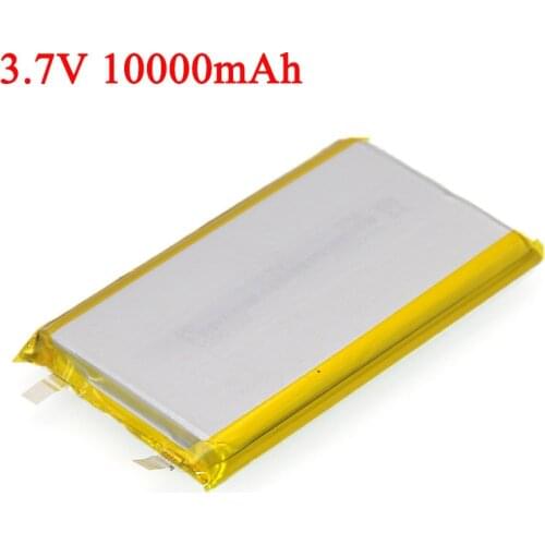 3.7V Polymer lithium battery 10000mAh Large capacity Tablet computer, Mobile power supply DIY batteries