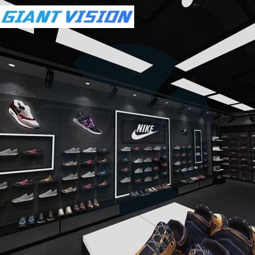 Promotion Shoe Rack 3d Hologam Fan Bluetooth WIFI Novel Holographic Projection Advertising Lights With Music And Video Design